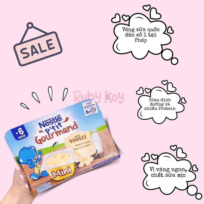 ( Date T12.23) Váng Sữa Nestle Cho Bé Từ 6M