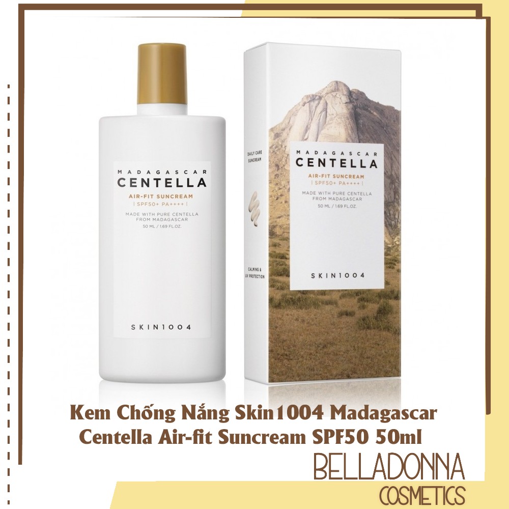 [CHÍNH HÃNG] Kem Chống Nắng Skin1004 Madagascar Centella Air-fit Suncream SPF50+ PA++++ 50ml | BigBuy360 - bigbuy360.vn