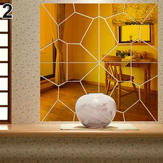 Sticker Gương Dán Tường 3d