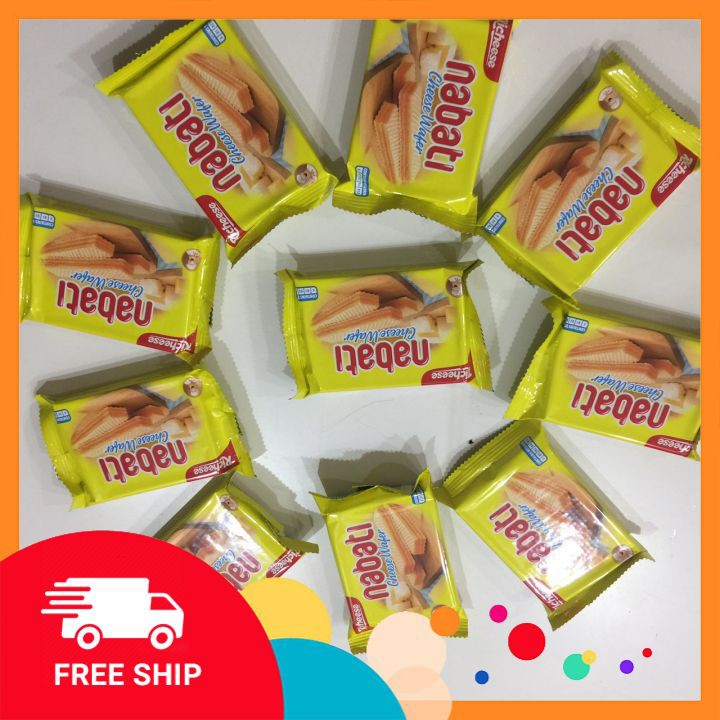 10 gói bánh Nabati ⚡ CHÍNH HÃNG ⚡ Bánh kem xốp - giòn giòn thơm ngon - đảm bảo chất lượng hàng công ty | BigBuy360 - bigbuy360.vn