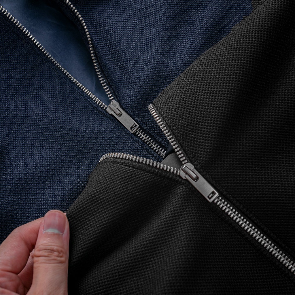 ÁO KHOÁC BOMBER NAM VẢI PIQUE 2 LỚP DẦY DẶN, ẤM, PHONG CÁCH TRẺ TRUNG NĂNG ĐỘNG - PAUL THOMAS