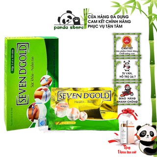 Viên uống giảm cân cấp tốc Seven Days Gold - Seven D'Gold giúp thải mỡ bụng nhanh chóng giữ dáng tại nhà an toàn.