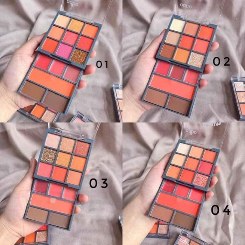 💫ODBO MAKEUP KIT💫Bộ kit makeup tiện lợi lại xinh xắn