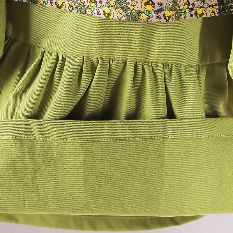 Đầm cho bé gái SMUMKIDS, Dán chữ A vải cotton, váy bé gái từ 1 tuổi