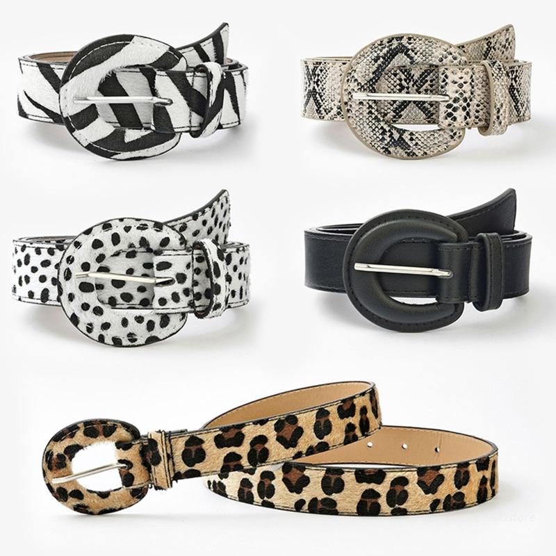 Thắt lưng da tùy chọn họa tiết cá tính thời trang