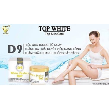WHITE PERFECT BODY D9 KEM DƯỠNG TRẮNG DA TOÀN THÂN