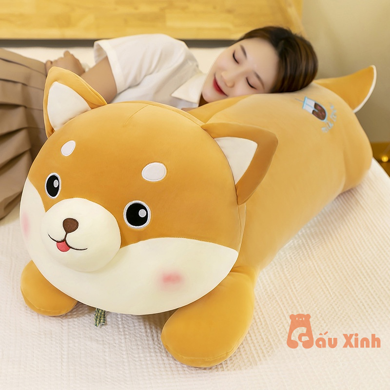 Gấu Bông Chó Shiba Quàng Khăn Đáng Yêu Quà Tặng Thú Bông Cao Cấp Cho Trẻ em Và Bạn Gái - Gấu Xinh - G85