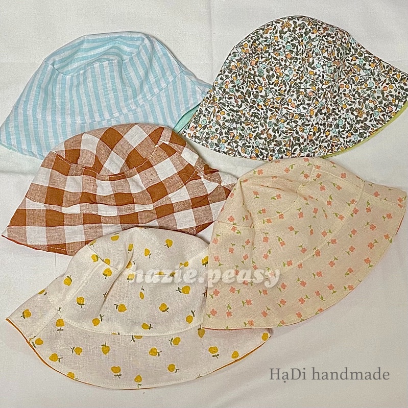 Nón bucket 2 mặt cho bé