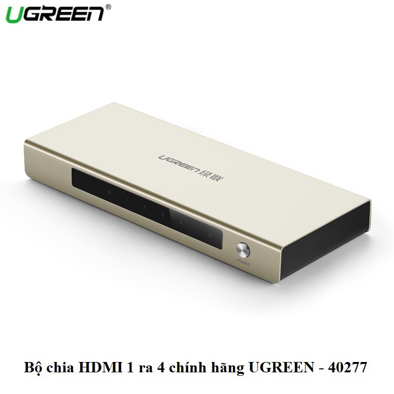 Bộ Chia HDMI 1 Ra 4 Hỗ Trợ 4Kx2K Ugreen 40277 Cao Cấp