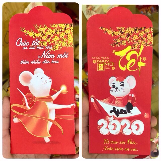 Combo 100c LÌ XÌ TẾT 2020 (ĐƯỢC CHỌN MẪU)