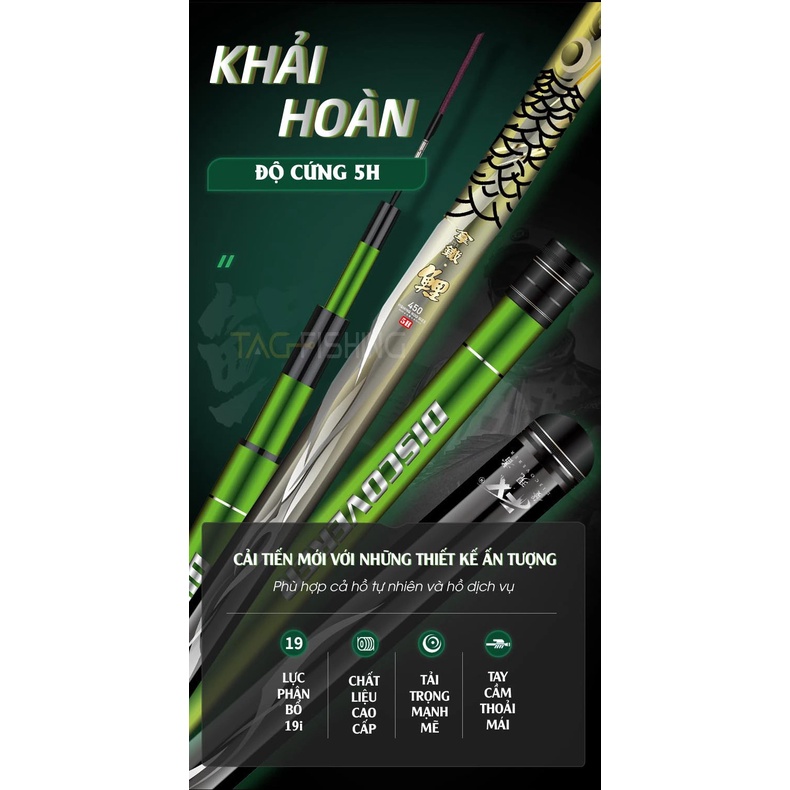 🔥🔥Cần Tay Gama FX Khải Hoàn 5H