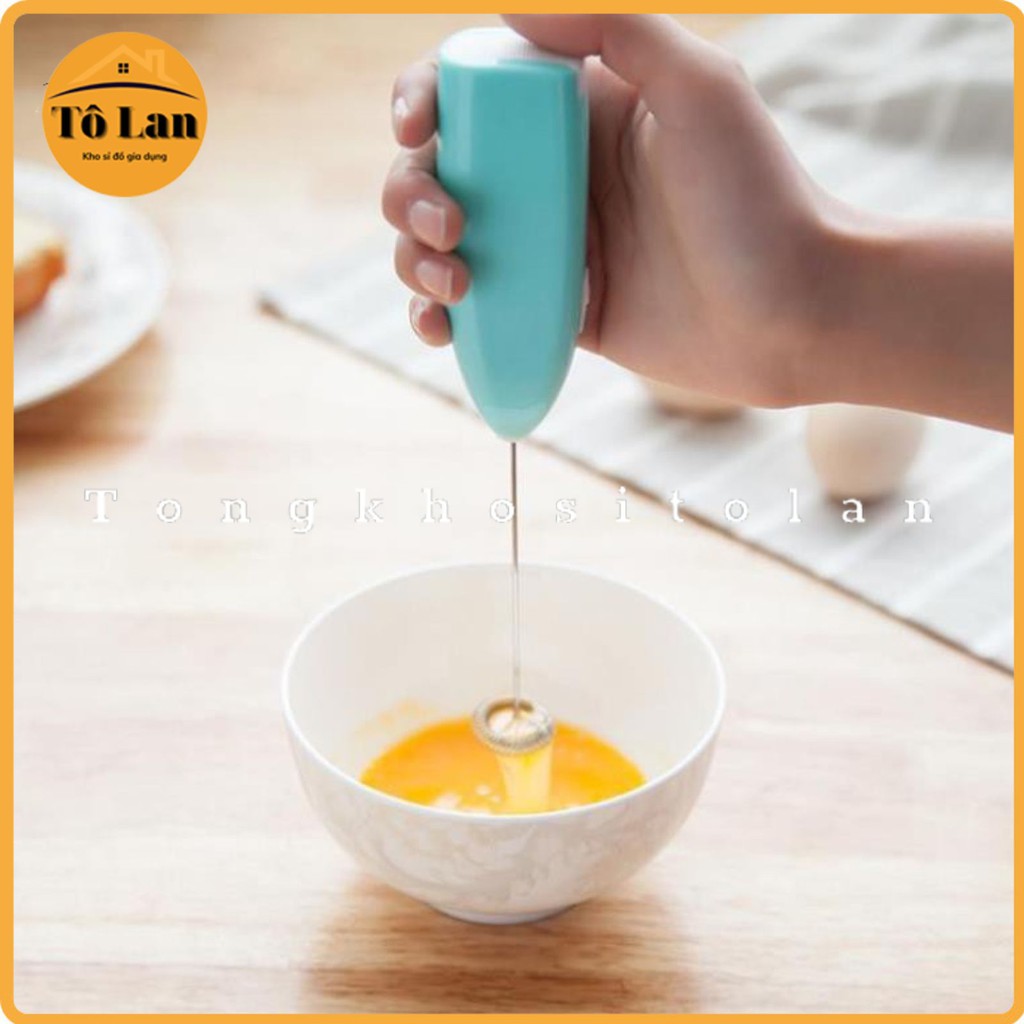 Máy Đánh Trứng Cầm Tay Tạo Bọt Cafe, Máy Đánh Trứng Mini Cao Cấp