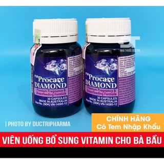 Viên uống PM Procare DIAMOND Vitamin tổng hợp cho bà bầu