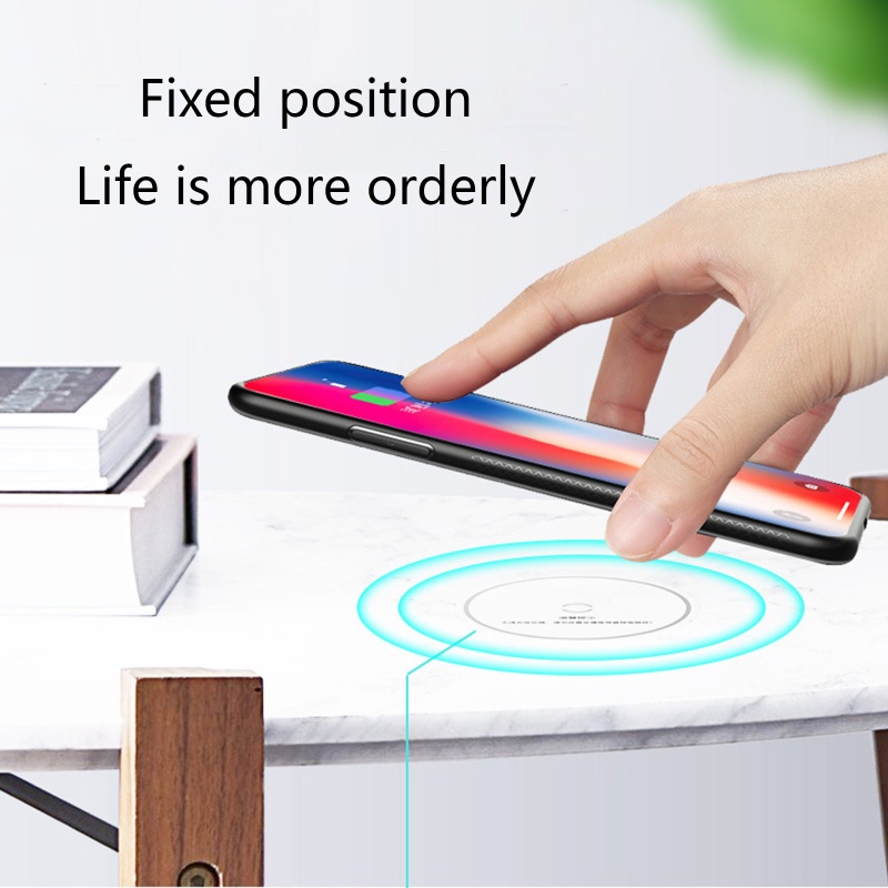 Đế Sạc Nhanh Không Dây Qi Để Bàn Tiện Dụng