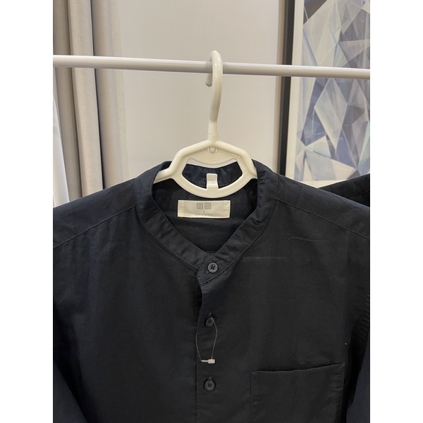 Sơmi Nam UNIQLO  cổ tàu