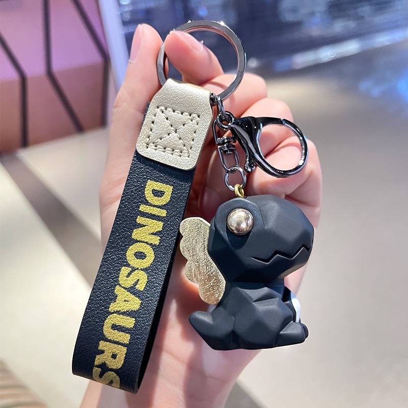 Móc Khóa Hình Khủng Long Hoạt Hình Dễ Thương