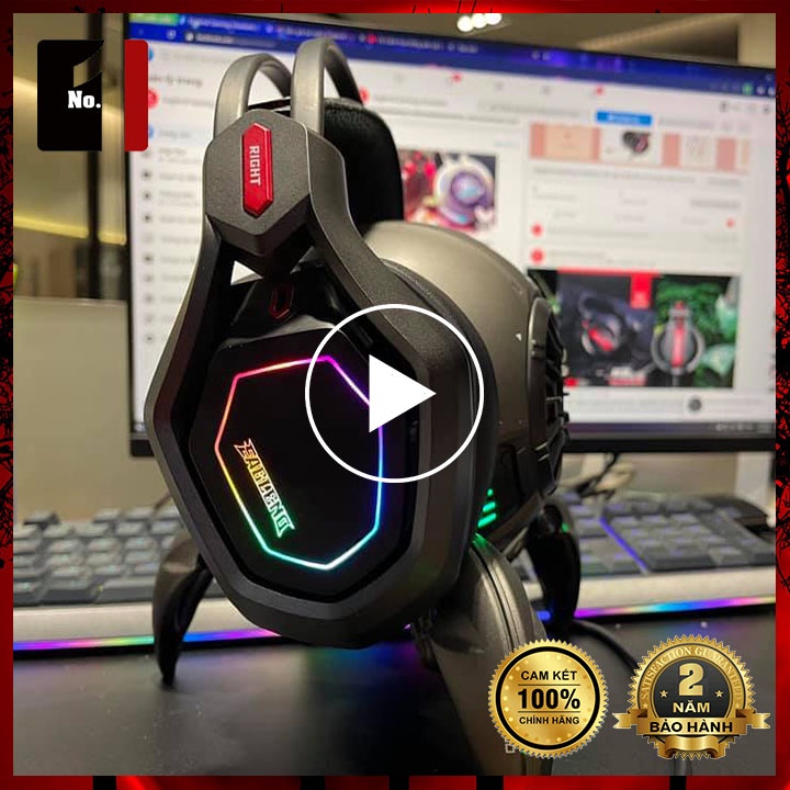 Tai Nghe Gaming LED Chụp Tai Có Dây EAGLEND F9 Headphone Game Thủ Máy Vi Tính Laptop Pc