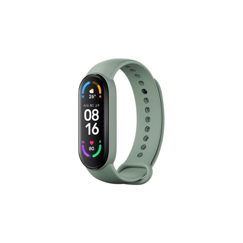 Dây Đeo Cao Su Thay Thế Cho Xiaomi Mi band 6 Siêu Mềm