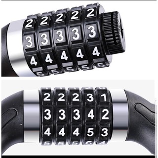 Khóa xe đạp 5 số TONYON dây cáp đổi mã cao cấp