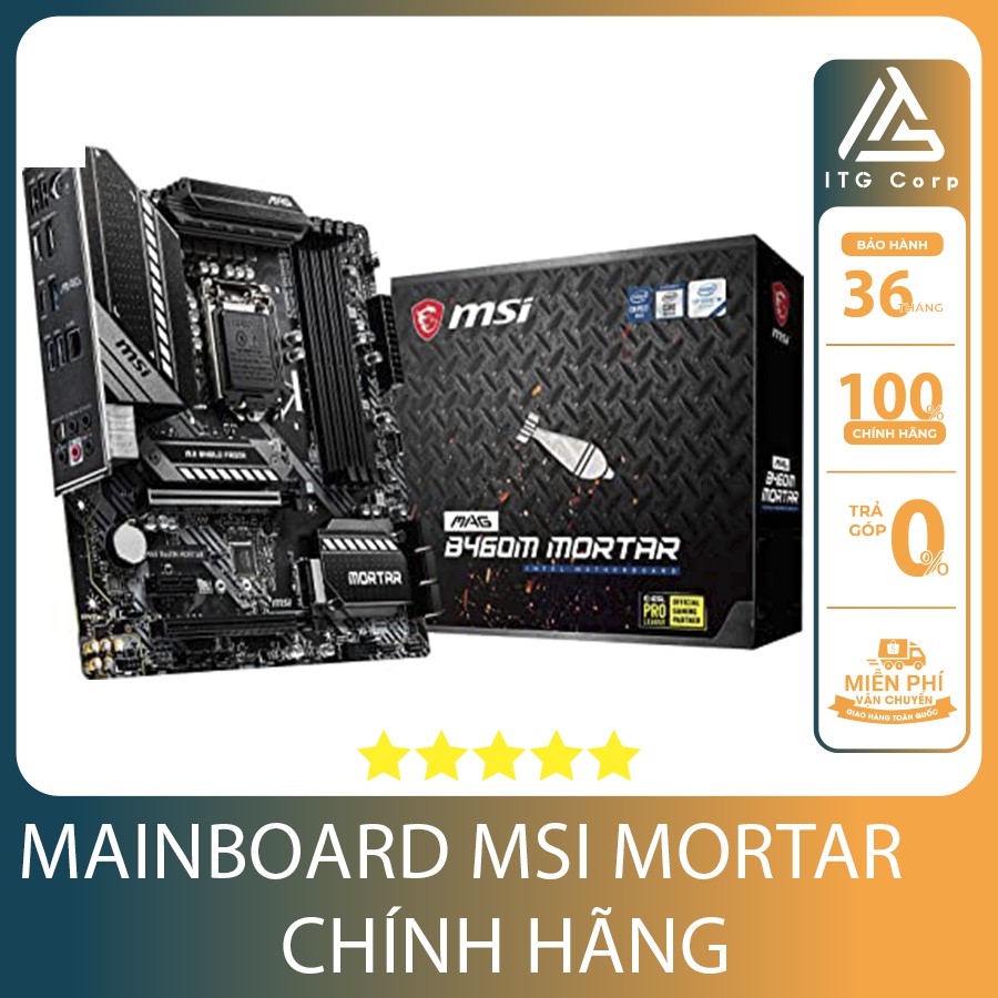 Main MSI MAG B460M MORTAR