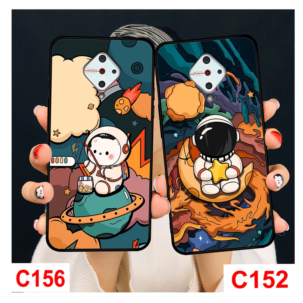 Ốp lưng vivo s1 - s1 pro in hình phi hành gia, vũ trụ ngân hà . ốp vivo rẻ bền đẹp