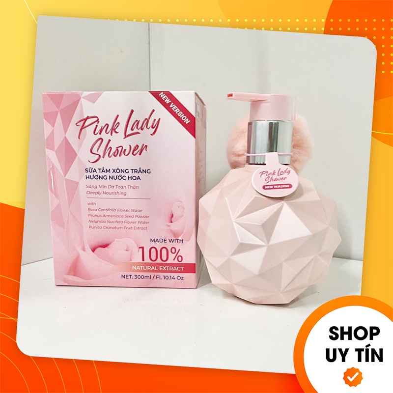 [Chính hãng] Sữa tắm xông trắng Pink Lady Shower QLady Onaya - 8938521373674