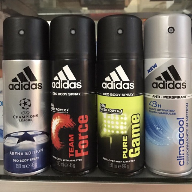 🛸Xịt khử mùi toàn thân ADIDAS Deo Body Spray - Mỹ