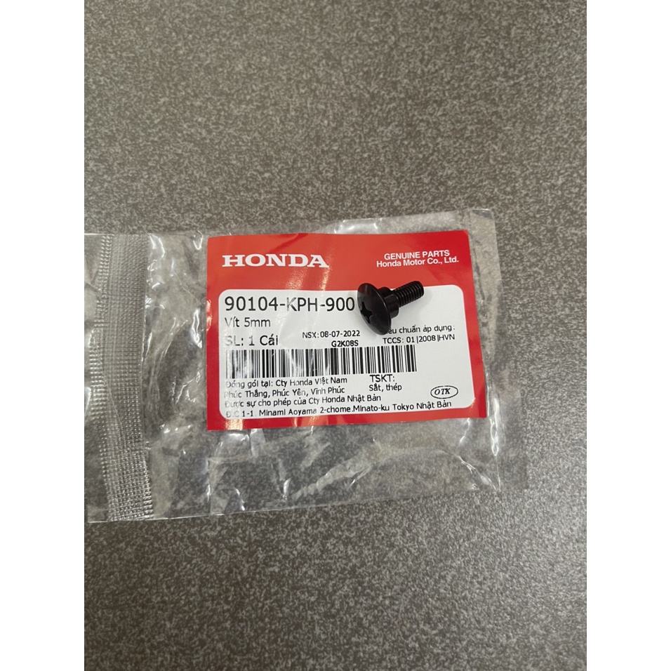 Ốc bắt mặt nạ xe future neo future x future 2 an pha bụng 100 rs 100  hàng chính hãng 90104KPH900