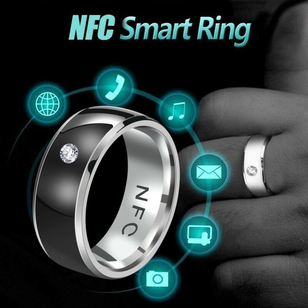 Nhẫn Đeo Tay Thông Minh NFC Chống Nước Đa Chức Năng Cho Điện Thoại Android
