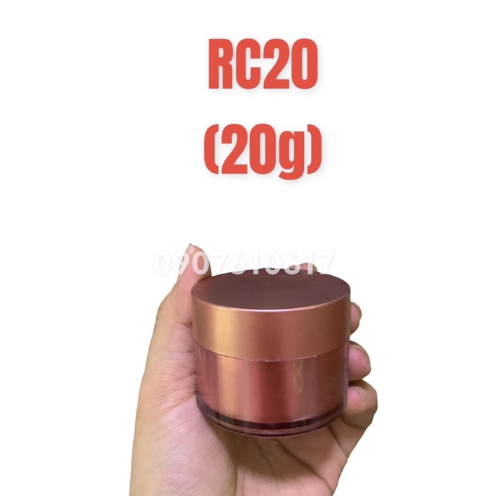 Hủ RC20 đựng 20g kem, hủ chiết kem face