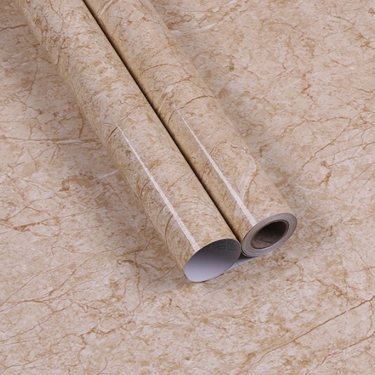 Decal dán tường ĐÁ VÀNG VÂN SỢI KHỔ 60CM nhiều mẫu (giá 1m dài)