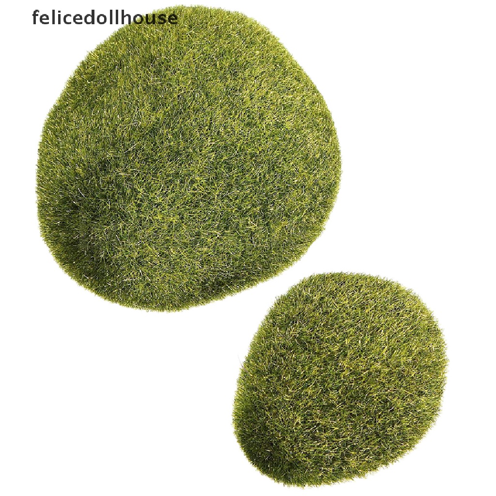 Đá Cỏ Marimo Nhân Tạo Mini Trang Trí Vườn Thần Tiên Terrarium