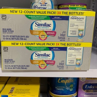 Sữa Similac Nước PRO-ADVANCE của Mỹ thùn 24 chai 59ml