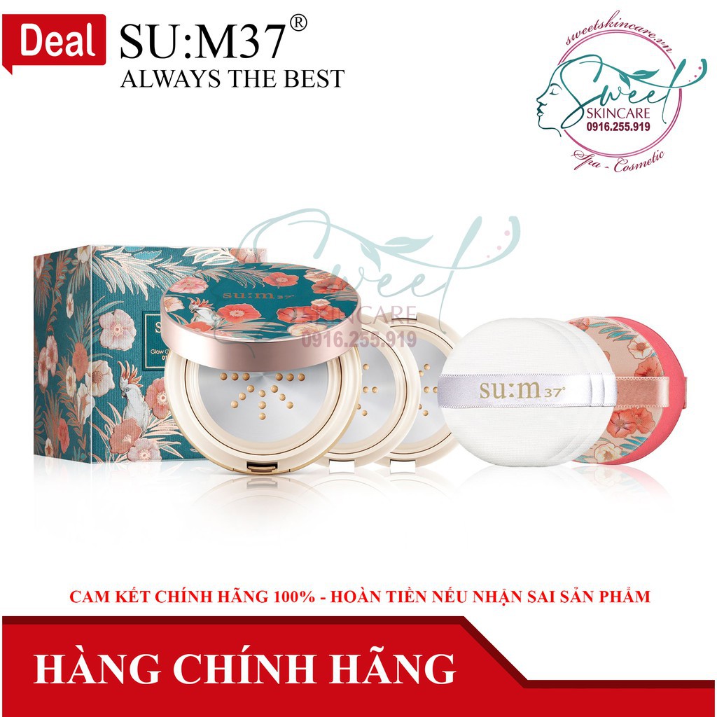 Phấn Nước Su:m37 Air Rising Glow Cover Metal Cushion Phiên Bản Limitted 2020 ( Sum37 ) | BigBuy360 - bigbuy360.vn