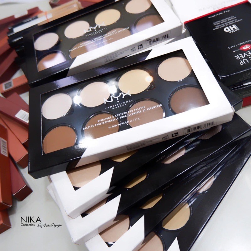 Bảng Tạo Khối NYX Highlight & Contour Pro Palette