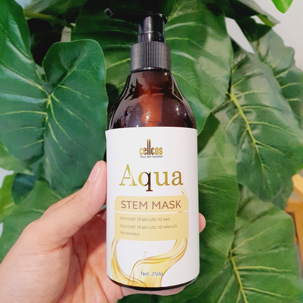 Mặt nạ Aqua Stem Mask cấp ẩm và dưỡng sáng da của Mediworld