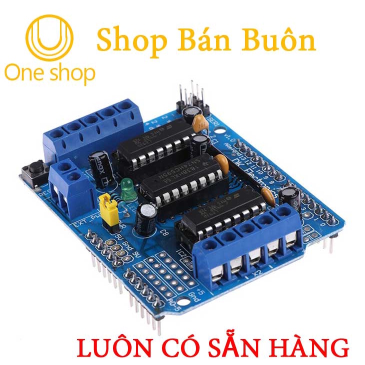 Module Điều Khiển Động Cơ L293D