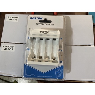sạc pin AA BESTON loại 4cell pin AA
