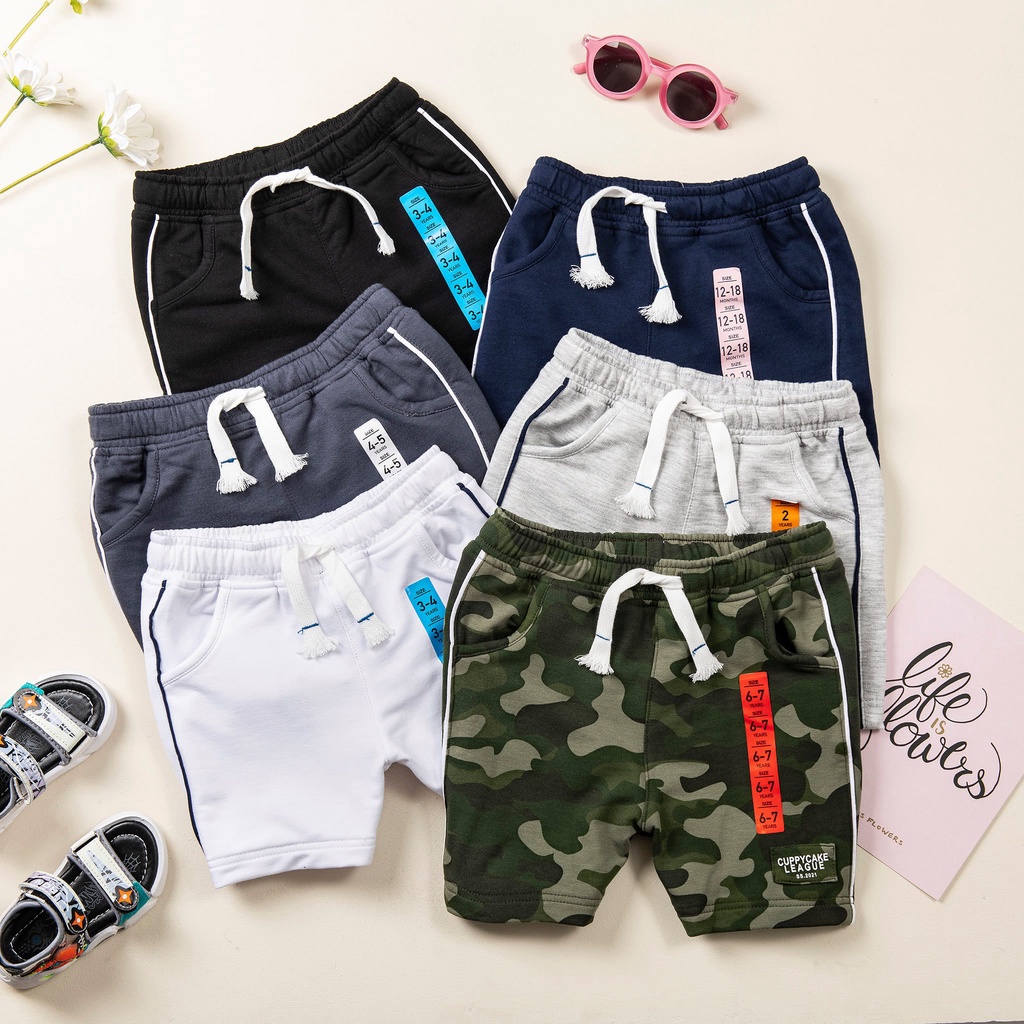 Quần short COTTON bé trai