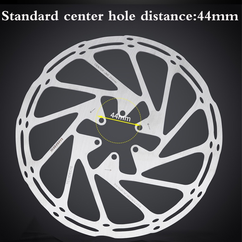 Cánh quạt phanh SRAM 180mm Cánh quạt phanh đĩa MTB cho SHIMANO / SRAM 160mm 203mm Cánh quạt xe đạp có khóa trung tâm