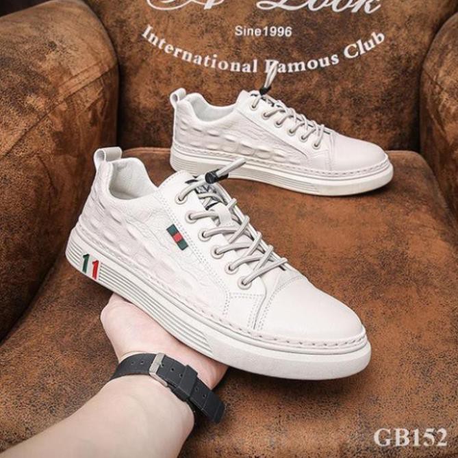 Giày nam da cá sấu kiểu dáng sneaker năng động thể thao  GB152 | BigBuy360 - bigbuy360.vn