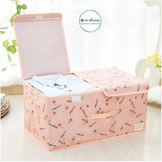 Hộp Vải Đựng Đồ Đa Năng Cao Cấp - 2 Ngăn