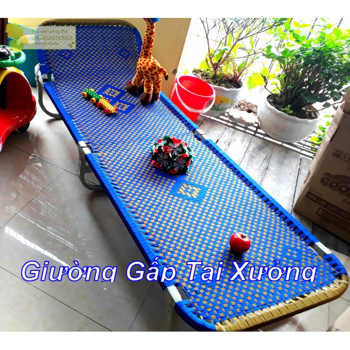 Giường gấp sơn tĩnh điện Tại xưởng. | BigBuy360 - bigbuy360.vn
