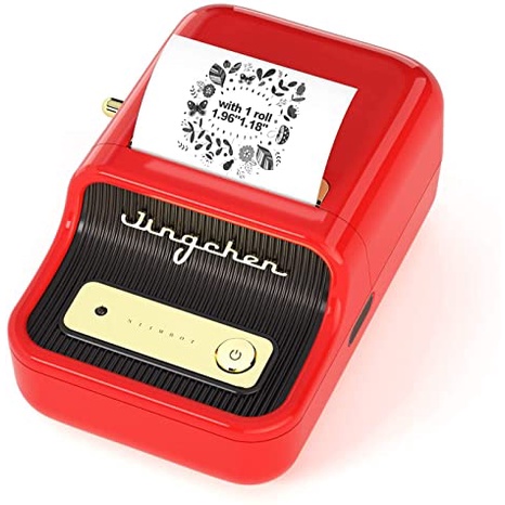 Máy In Nhãn Hiệu niimbot B21 Không Dây Màu Đỏ Sử Dụng Trong Nhà Sản Xuất