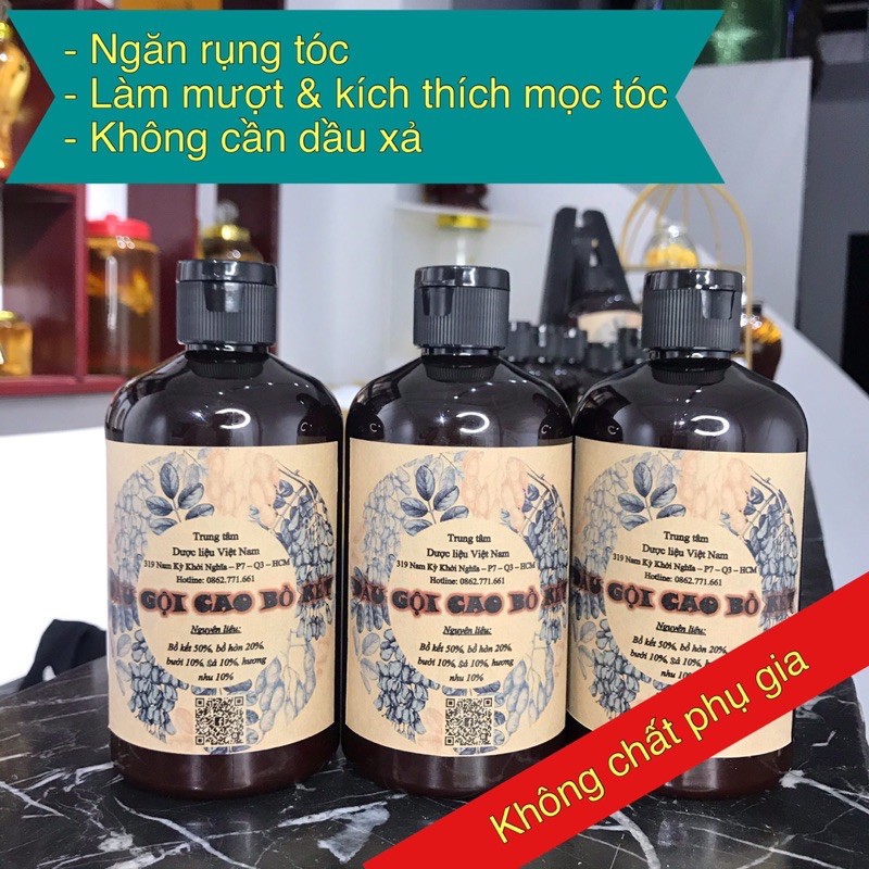 Dầu Gội Cao Bồ Kết 100% chiết xuất từ thảo dược