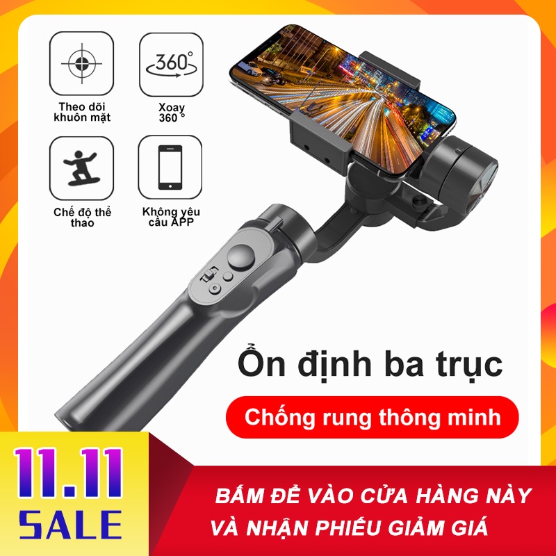 Gimbal cầm tay chống rung cho điện thoại-Tay Cam Quay Phim -NBH4YT