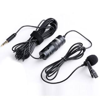 BOYA BY-M1 3.5mm Audio Video Record Lavalier Lapel Microphone