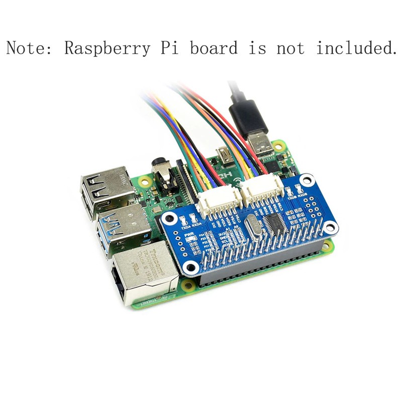 UART Serial Port ule HAT GPIO I/O for Raspberry Pi 3 4 Zero W H