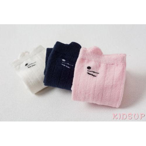 Vớ cotton dài giữ ấm xinh xắn dành cho bé gái