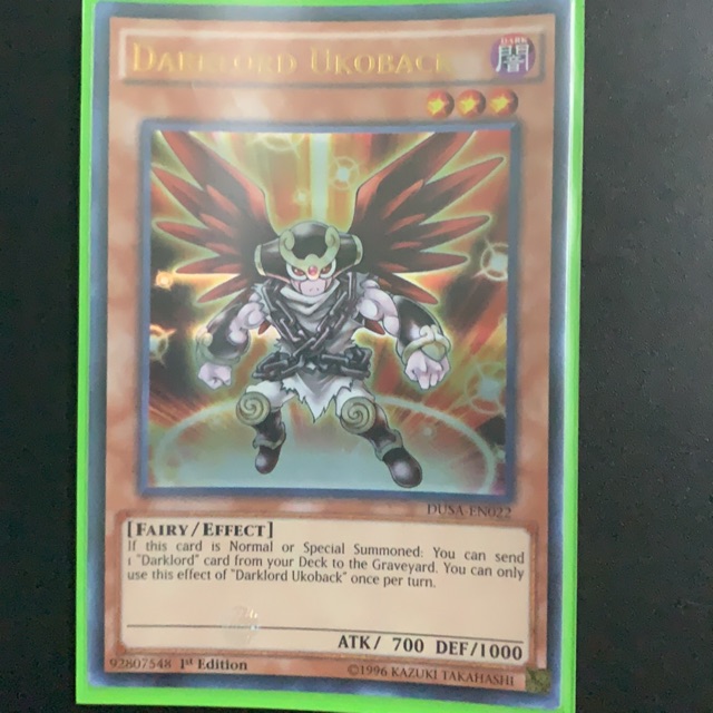 Bài yugioh: darrklord ukoback